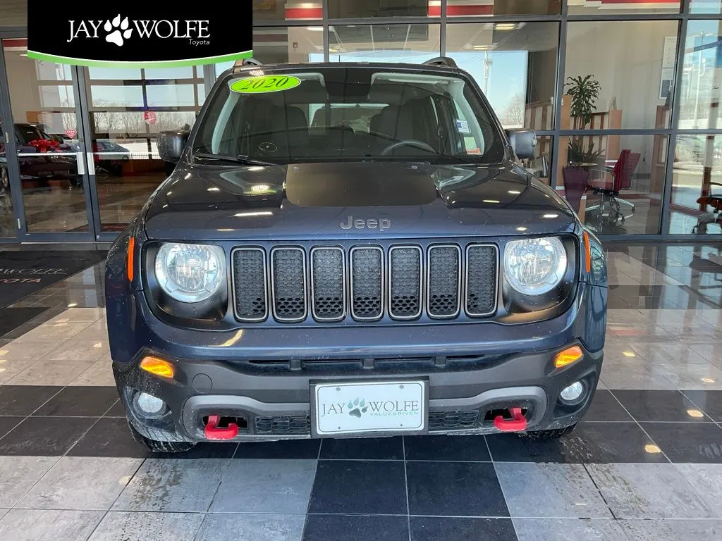 Blue 2020 Jeep Renegade Trailhawk for sale in Kansas City, MO