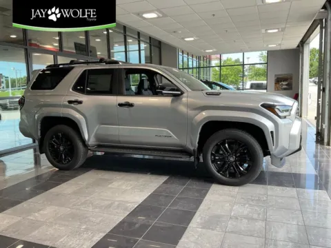 Black 2026 Toyota 4Runner i-FORCE MAX Hybrid Platinum for sale in Kansas City, MO