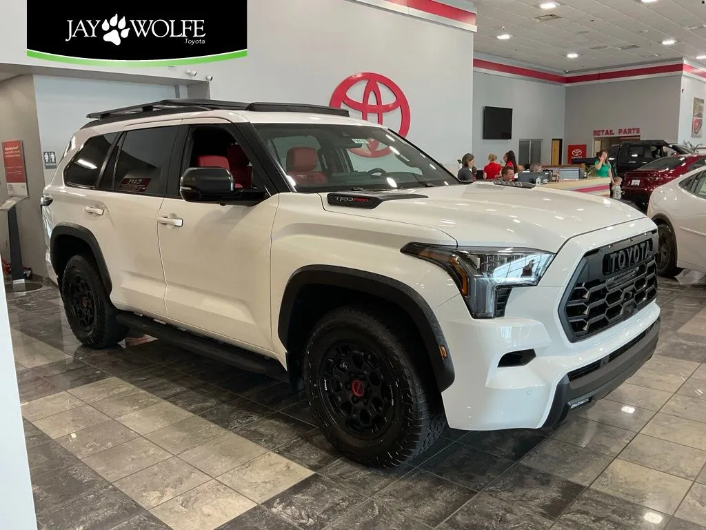 White 2026 Toyota Sequoia TRD Pro for sale in Kansas City, MO