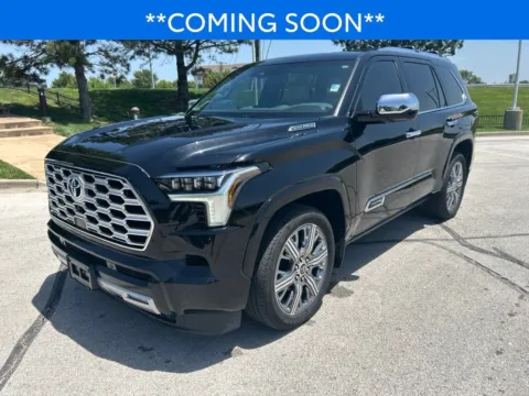 Black 2024 Toyota Sequoia Capstone for sale in Kansas City, MO