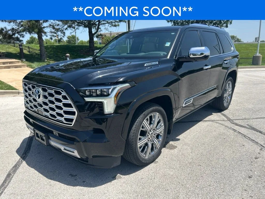 Black 2024 Toyota Sequoia Capstone for sale in Kansas City, MO