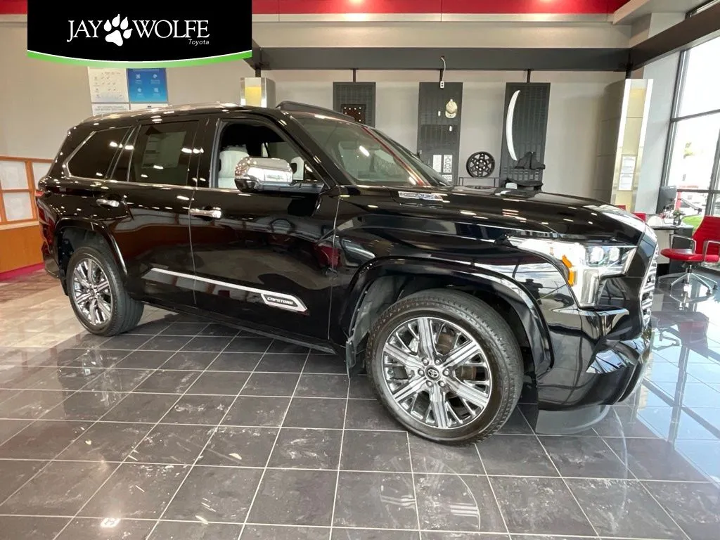 Black 2025 Toyota Sequoia Capstone for sale in Kansas City, MO