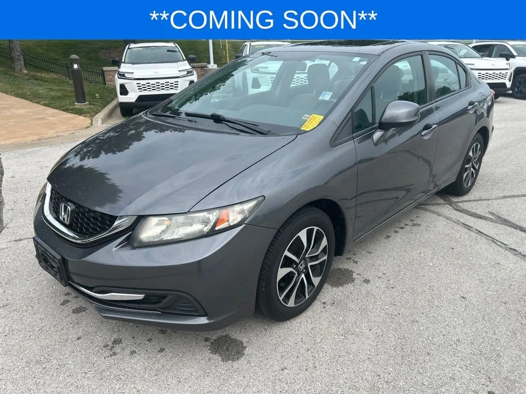 Gray 2013 Honda Civic EX for sale in Kansas City, MO