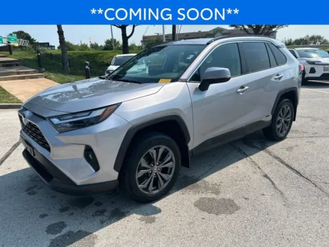 Silver 2024 Toyota RAV4 Hybrid XLE Premium for sale in Kansas City, MO