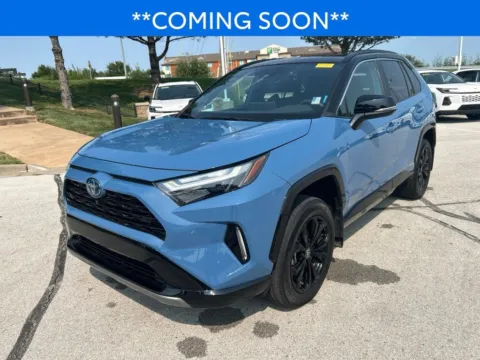 Blue 2022 Toyota RAV4 Hybrid XSE for sale in Kansas City, MO