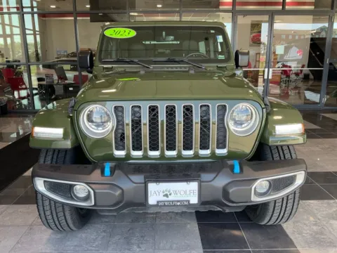 Photos of 2023 Jeep Wrangler Sahara 4xe for sale in Kansas City, MO at Jay Wolfe Toyota