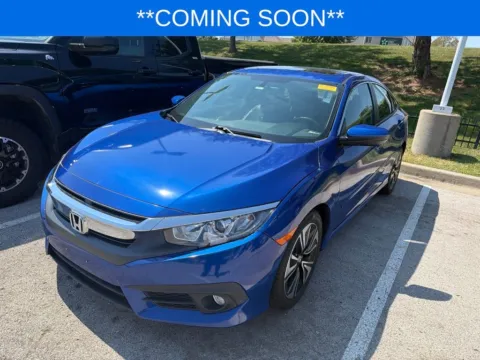 Blue 2016 Honda Civic EX-L for sale in Kansas City, MO