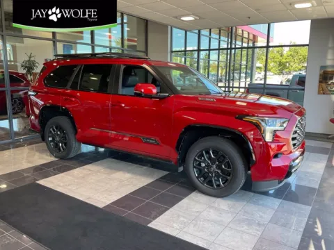 Red 2026 Toyota Sequoia Platinum for sale in Kansas City, MO