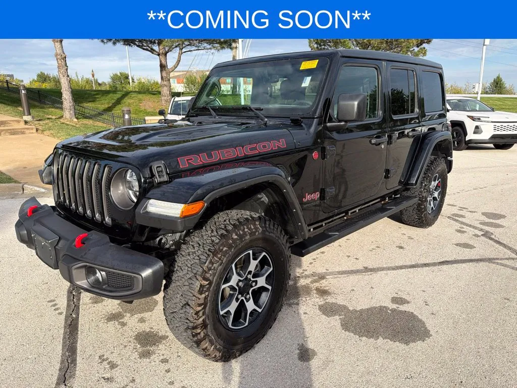 Black 2021 Jeep Wrangler Unlimited Rubicon for sale in Kansas City, MO
