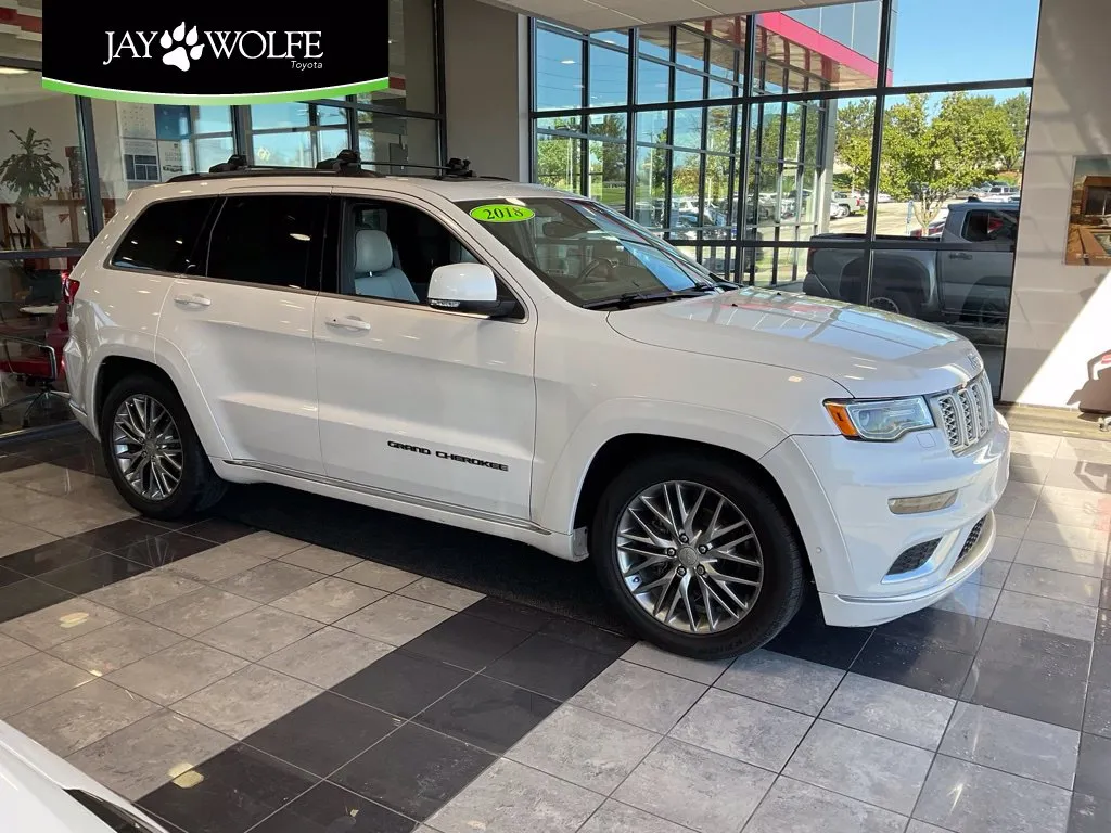 White 2018 Jeep Grand Cherokee Summit for sale in Kansas City, MO