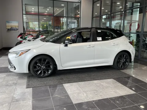 Another view of 2025 Toyota Corolla Hatchback XSE for sale in Kansas City, MO at Jay Wolfe Toyota