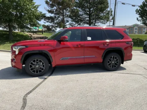 Another view of 2025 Toyota Sequoia Platinum for sale in Kansas City, MO at Jay Wolfe Toyota