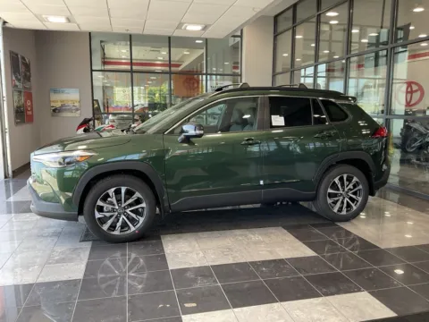 Another view of 2025 Toyota Corolla Cross XLE for sale in Kansas City, MO at Jay Wolfe Toyota
