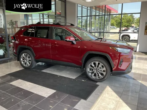 Red 2025 Toyota RAV4 XLE Premium for sale in Kansas City, MO