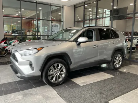Another view of 2021 Toyota RAV4 XLE Premium for sale in Kansas City, MO at Jay Wolfe Toyota