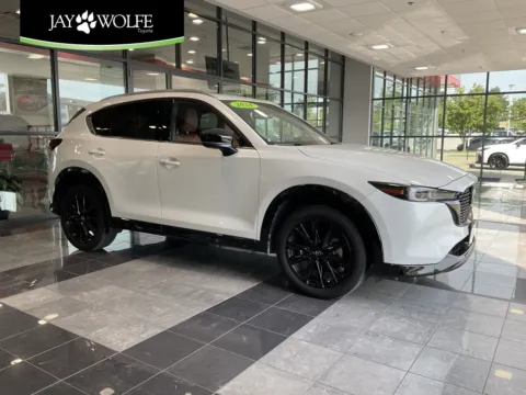 White 2024 Mazda CX-5 2.5 Carbon Turbo for sale in Kansas City, MO