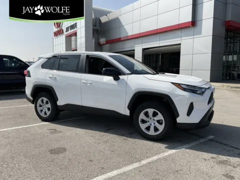 White 2025 Toyota RAV4 LE for sale in Kansas City, MO