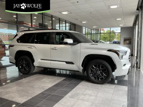 White 2024 Toyota Sequoia Platinum for sale in Kansas City, MO