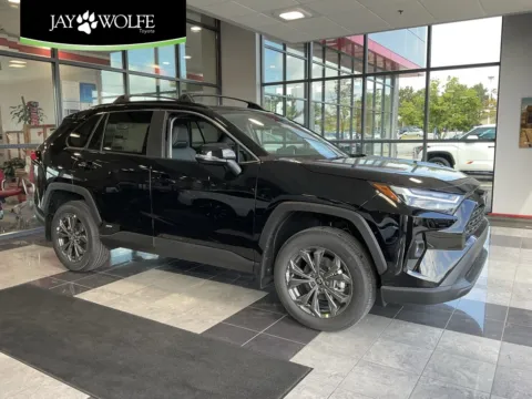Black 2025 Toyota RAV4 Hybrid XLE Premium for sale in Kansas City, MO