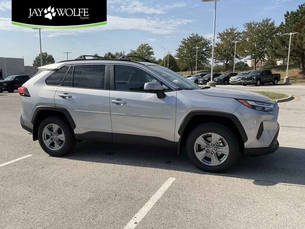 Silver 2025 Toyota RAV4 Hybrid XLE for sale in Kansas City, MO
