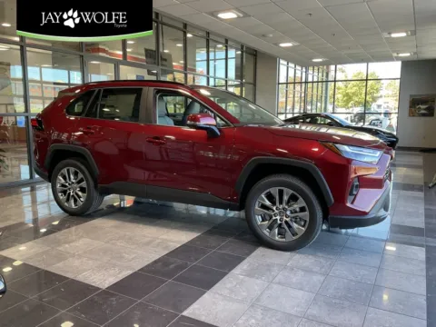 Red 2025 Toyota RAV4 XLE Premium for sale in Kansas City, MO