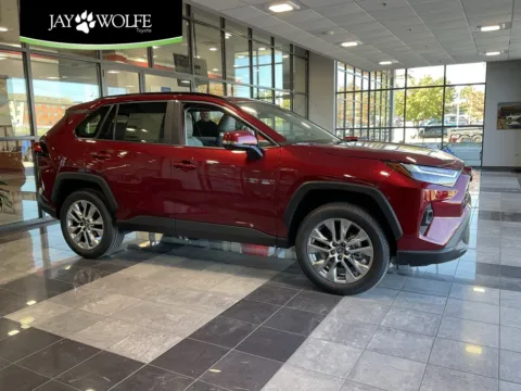 Red 2025 Toyota RAV4 XLE Premium for sale in Kansas City, MO