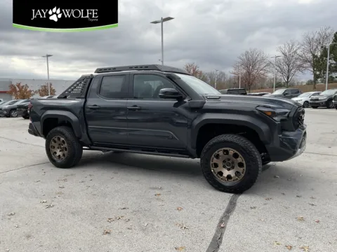 Gray 2025 Toyota Tacoma Hybrid Trailhunter for sale in Kansas City, MO