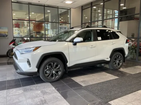 Another view of 2025 Toyota RAV4 Hybrid XLE Premium for sale in Kansas City, MO at Jay Wolfe Toyota