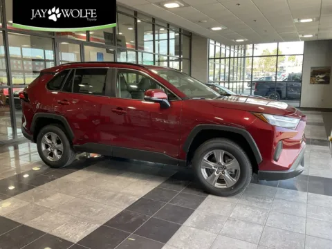 Red 2025 Toyota RAV4 Hybrid XLE for sale in Kansas City, MO