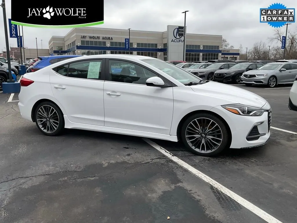 White 2018 Hyundai Elantra Sport for sale in Kansas City, MO