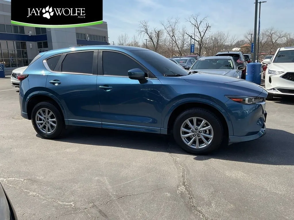 Blue 2024 Mazda CX-5 2.5 S Preferred Package for sale in Kansas City, MO