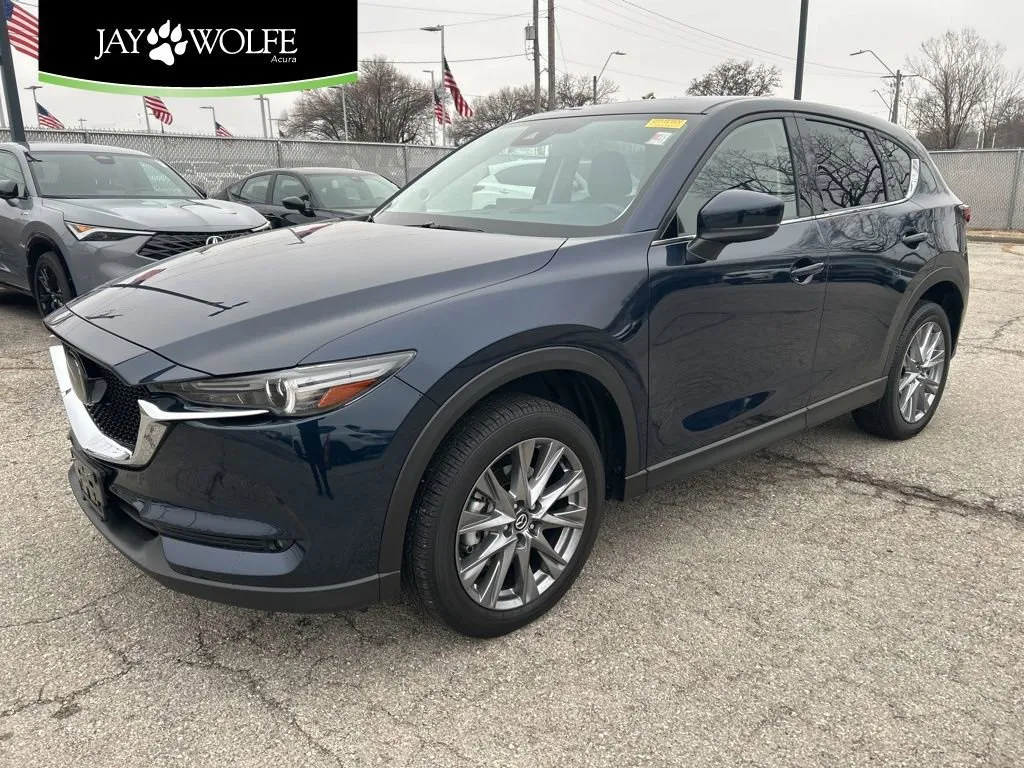 Blue 2021 Mazda CX-5 Grand Touring Reserve for sale in Kansas City, MO