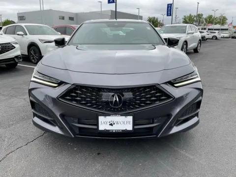 Photos of 2023 Acura TLX w/A-Spec Package for sale in Kansas City, MO at Jay Wolfe Acura