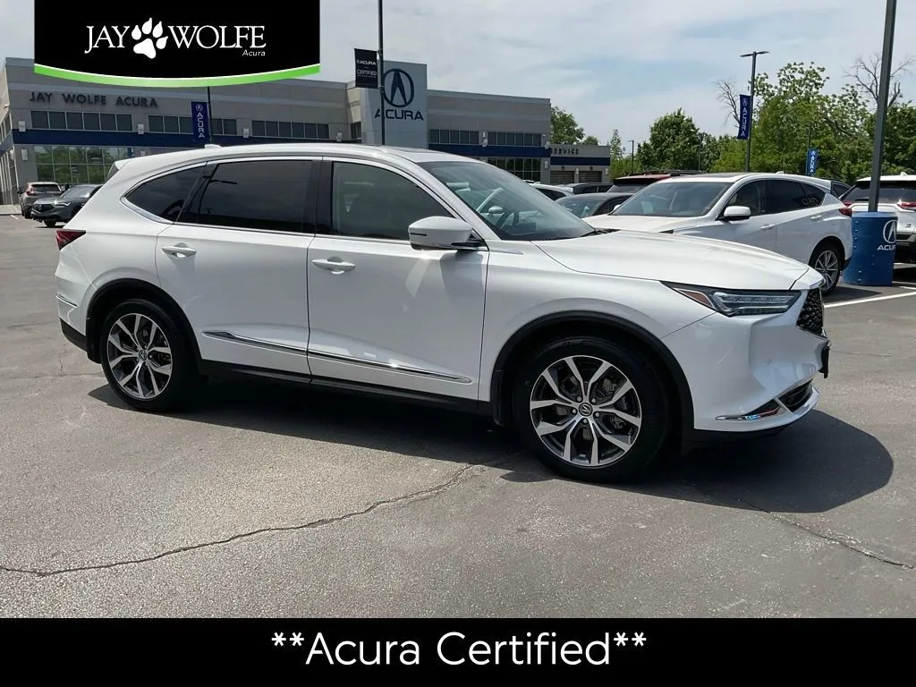 White 2024 Acura MDX w/Technology Package for sale in Kansas City, MO