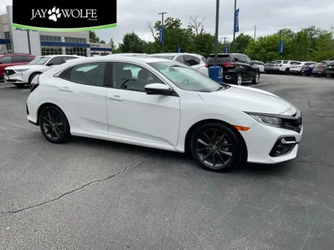 White 2020 Honda Civic Hatchback EX-L for sale in Kansas City, MO