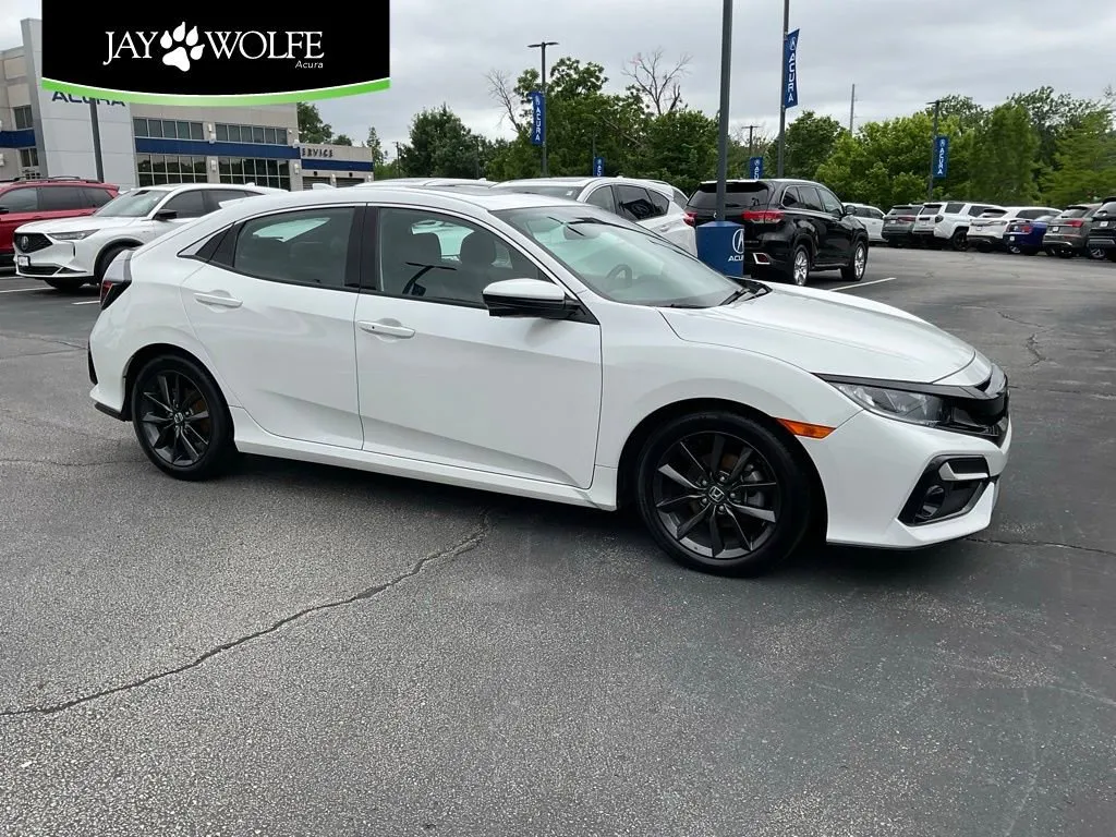 White 2020 Honda Civic Hatchback EX-L for sale in Kansas City, MO