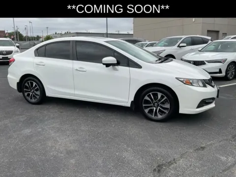White 2014 Honda Civic Sedan EX for sale in Kansas City, MO