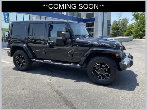 Black 2017 Jeep Wrangler Unlimited Smoky Mountain for sale in Kansas City, MO