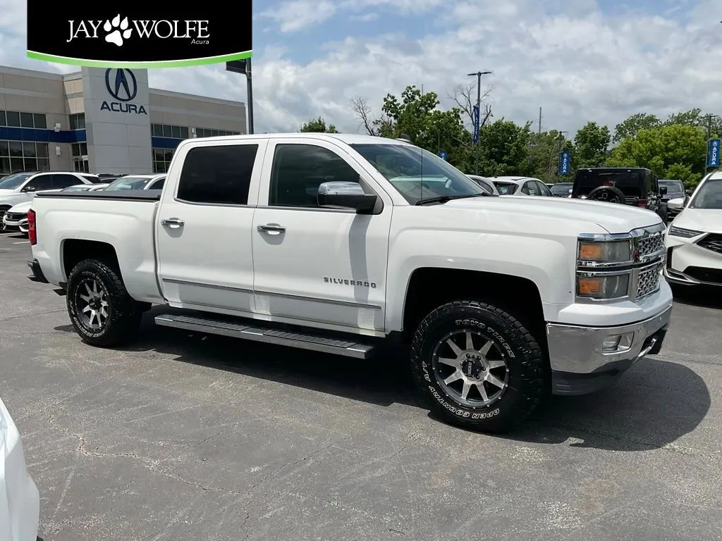 White 2015 Chevrolet Silverado 1500 LTZ for sale in Kansas City, MO