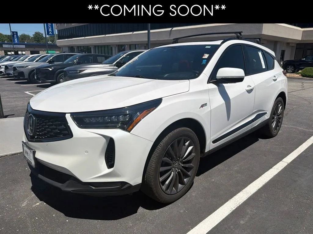 White 2024 Acura RDX w/A-Spec Advance Package for sale in Kansas City, MO
