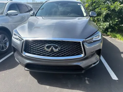 Photos of 2023 INFINITI QX50 LUXE for sale in Kansas City, MO at Jay Wolfe Acura