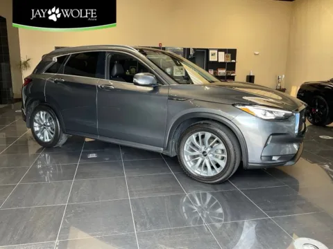 Gray 2023 INFINITI QX50 LUXE for sale in Kansas City, MO