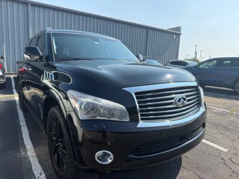 Another view of 2013 INFINITI QX56 for sale in Kansas City, MO at Jay Wolfe Acura