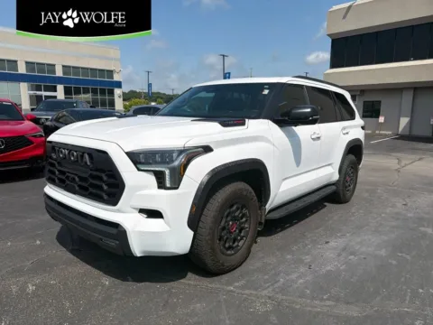 White 2025 Toyota Sequoia TRD Pro for sale in Kansas City, MO