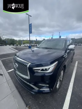 Blue 2018 INFINITI QX80 for sale in Kansas City, MO