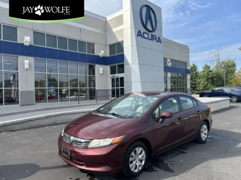 Red 2012 Honda Civic Sdn LX for sale in Kansas City, MO