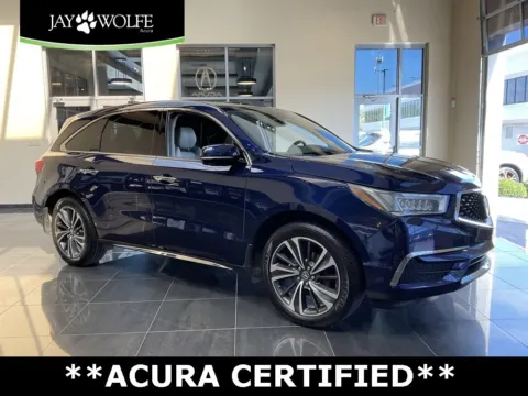 Blue 2020 Acura MDX w/Technology Pkg for sale in Kansas City, MO