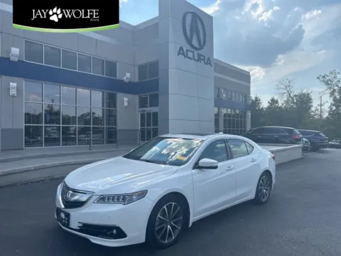 White 2015 Acura TLX V6 Advance for sale in Kansas City, MO