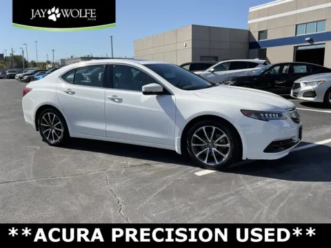 White 2015 Acura TLX V6 Advance for sale in Kansas City, MO
