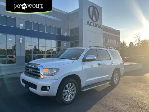 White 2015 Toyota Sequoia Platinum for sale in Kansas City, MO